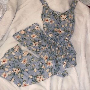 Floral jumpsuit